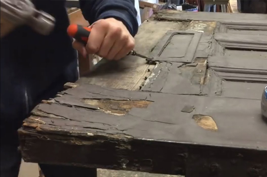 Isla Vista-wooden-door-repair